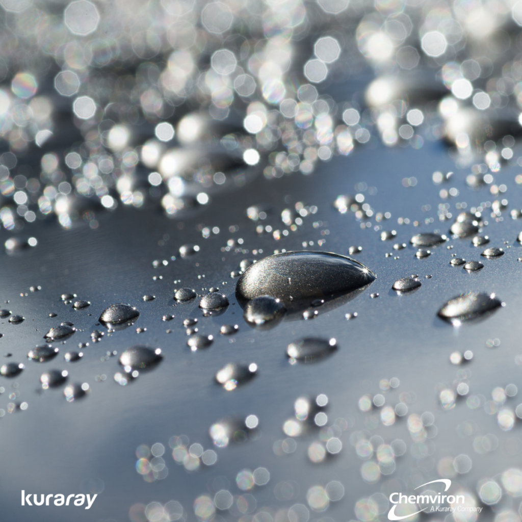 water-droplets-on-repellent-surface